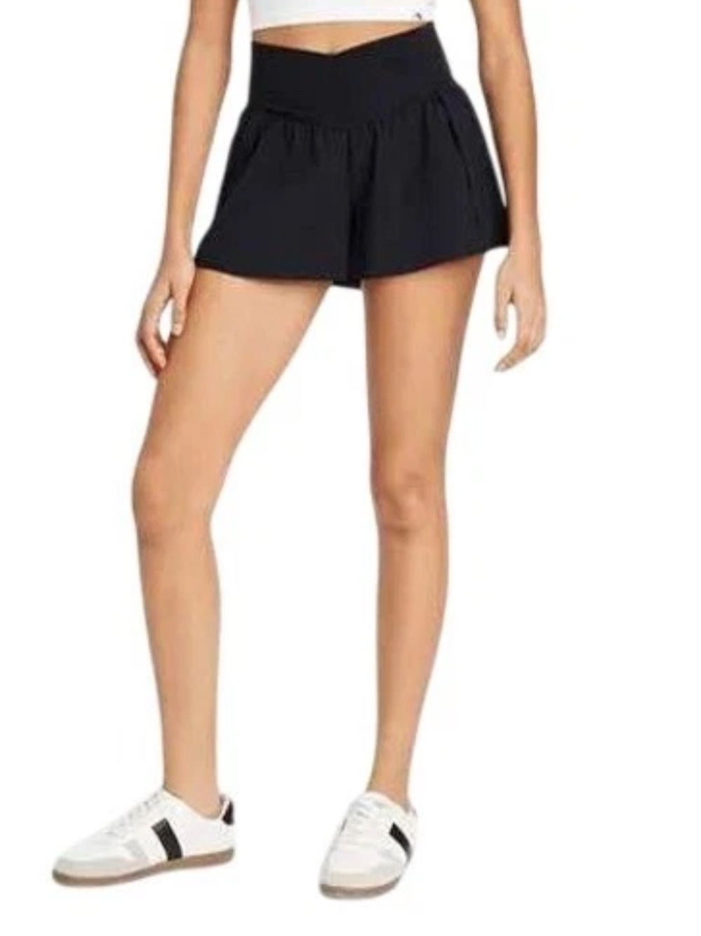 JoyLab Women's Black Crossover High-Rise Athletic Skort Size Medium New